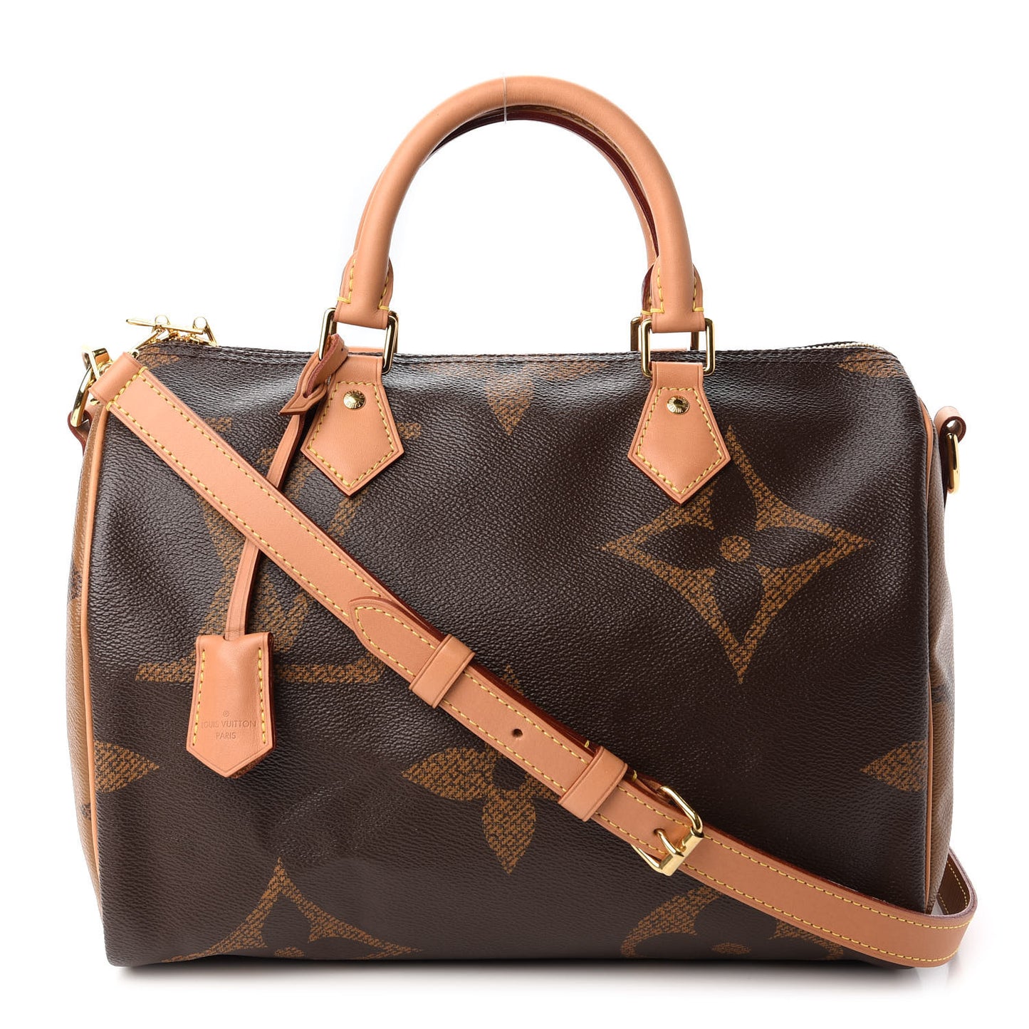 Reverse Monogram Giant Speedy Bandouliere 30