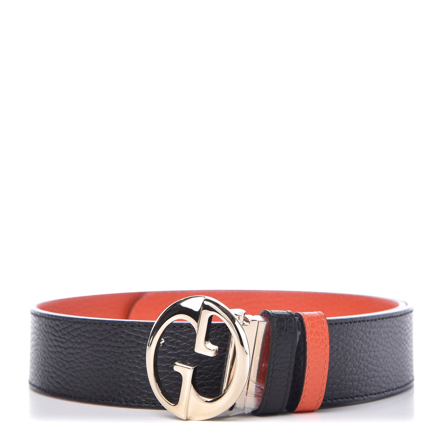 Calfskin 1973 Reversible Belt 85 34 Orange Black
