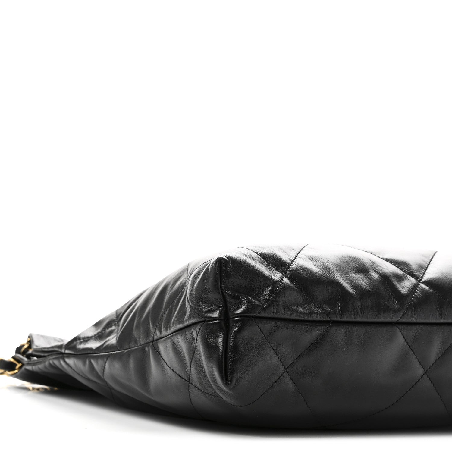 Chanel Shiny Calfskin Quilted Small Chanel 22 Black 10 of 11