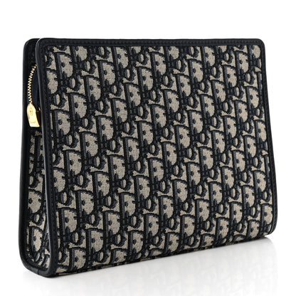 Christian Dior Oblique 30 Montaigne Pouch Blue 3 of 10