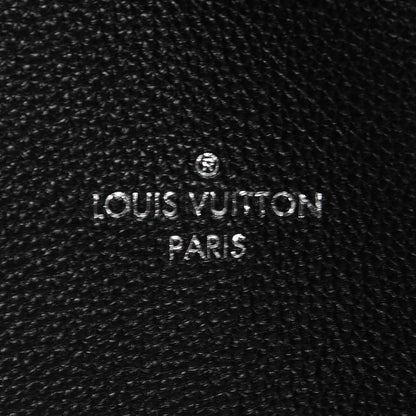 Louis Vuitton Veau Cachemire Soft Lockit MM Black 6 of 8