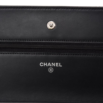 Chanel Caviar Timeless CC Wallet On Chain WOC Black 8 of 12