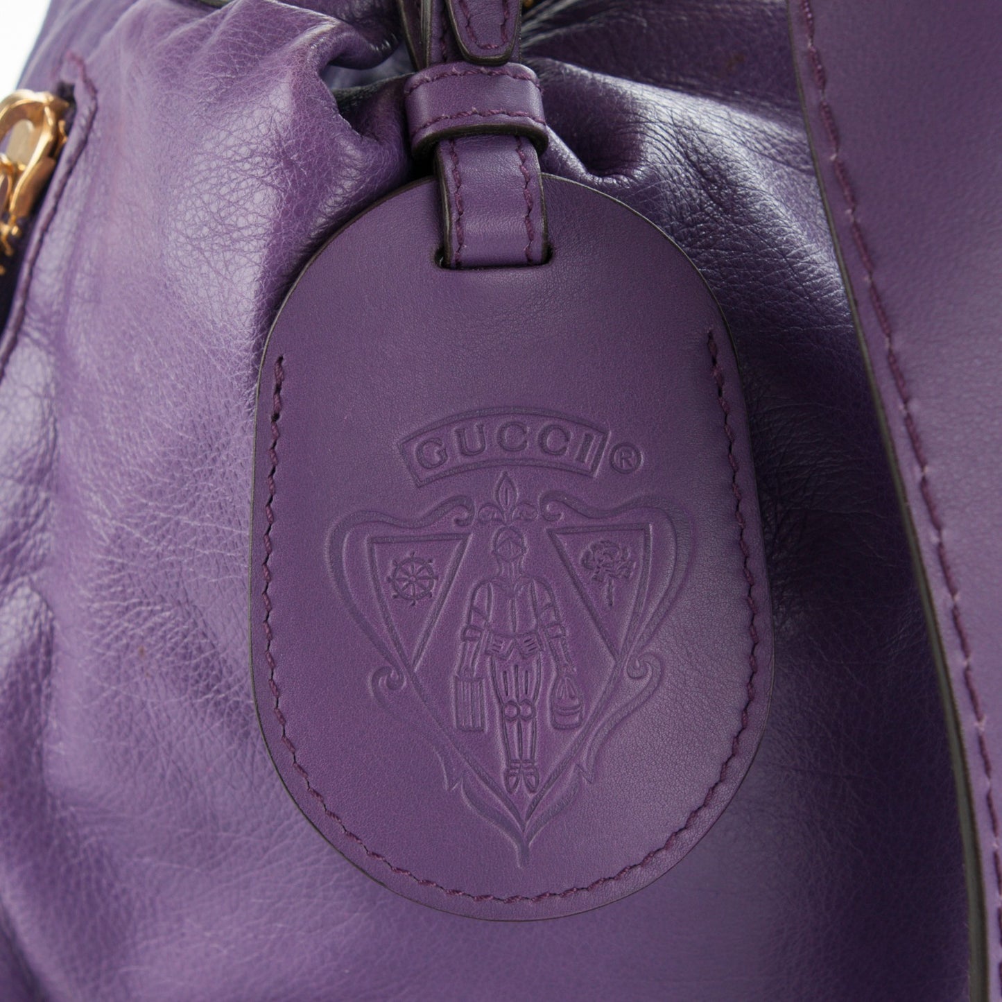 Calfskin Medium Darwin Convertible Backpack Purple