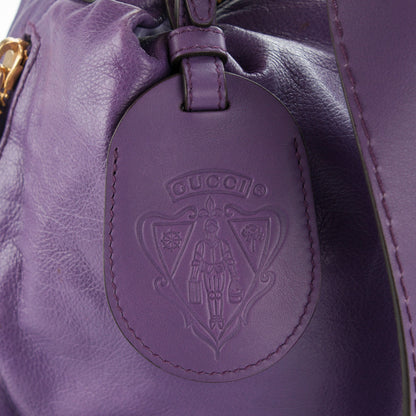 Gucci Calfskin Medium Darwin Convertible Backpack Purple 7 of 9