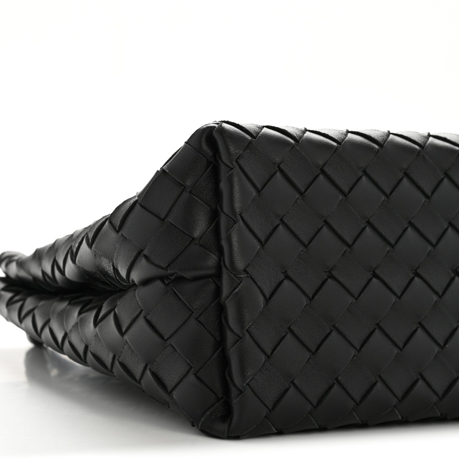 Bottega Veneta Nappa Intrecciato Medium Andiamo Shoulder Bag Black Black 8 of 10
