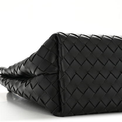 Bottega Veneta Nappa Intrecciato Medium Andiamo Shoulder Bag Black Black 8 of 10