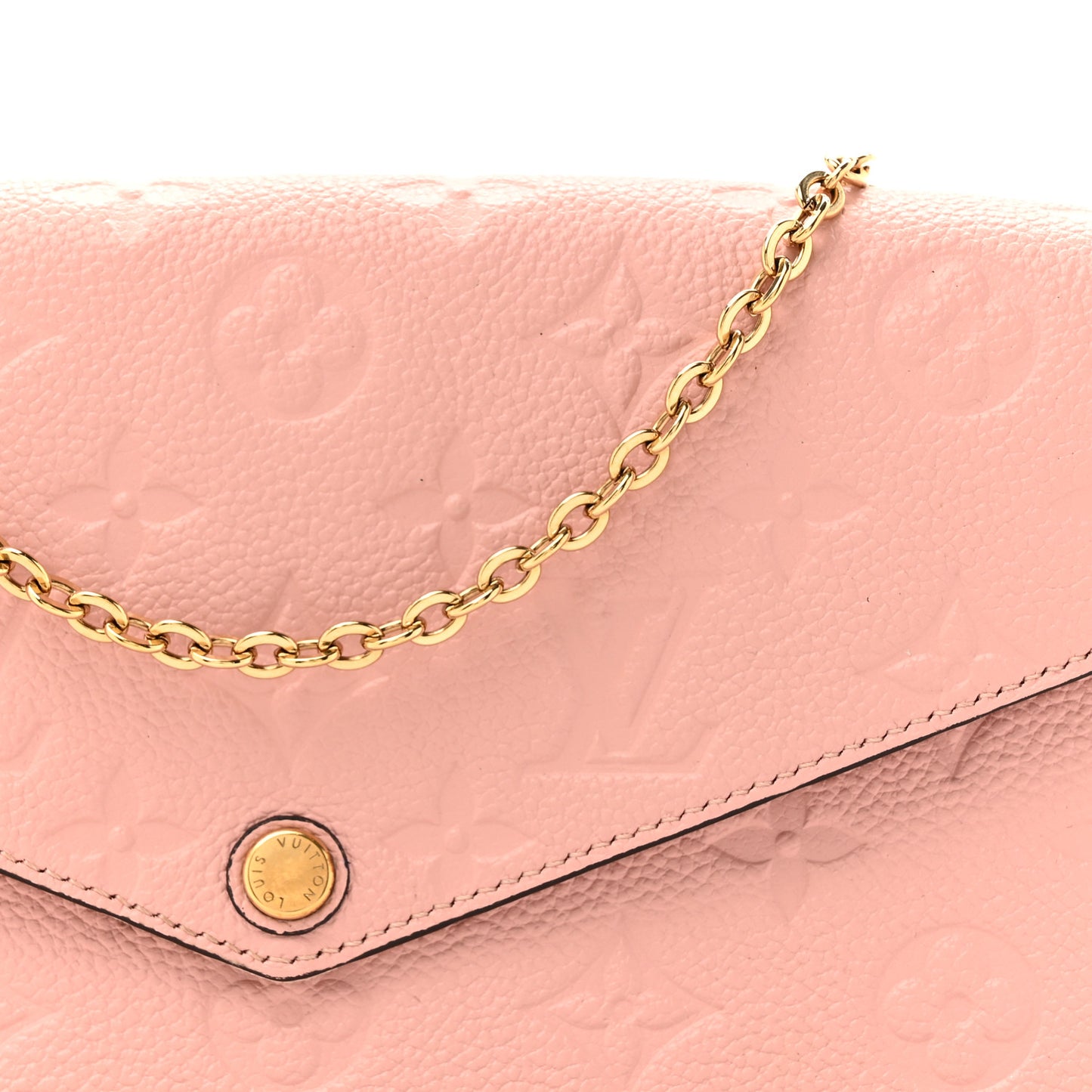 Empreinte Pochette Felicie Chain Wallet Rose Poudre