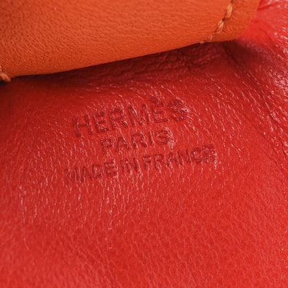 Hermes Milo Lambskin Grigri Rodeo Horse Bag Charm PM Rouge Rose Indien Jaipur Feu 3 of 3