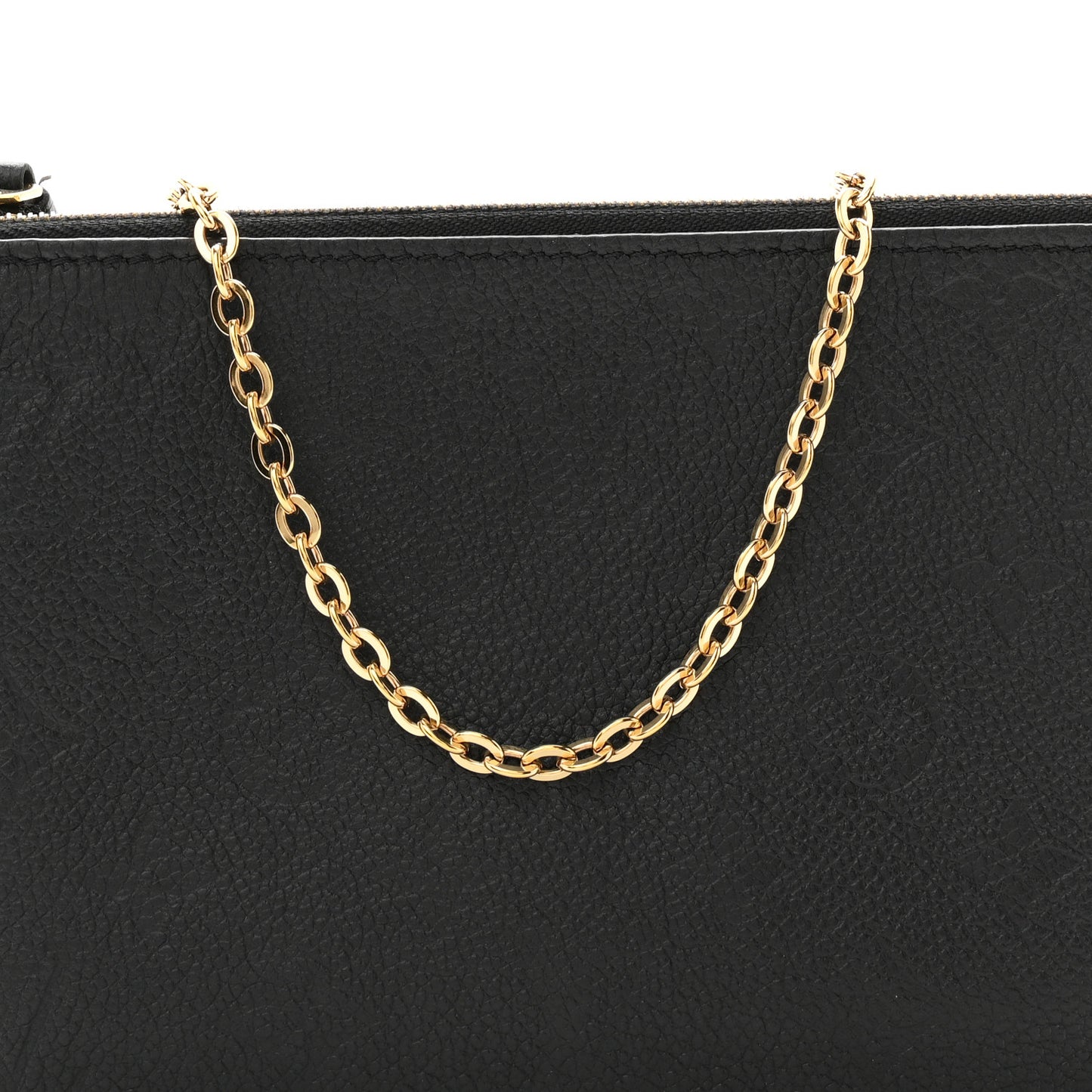 Empreinte Double Zip Pochette Black