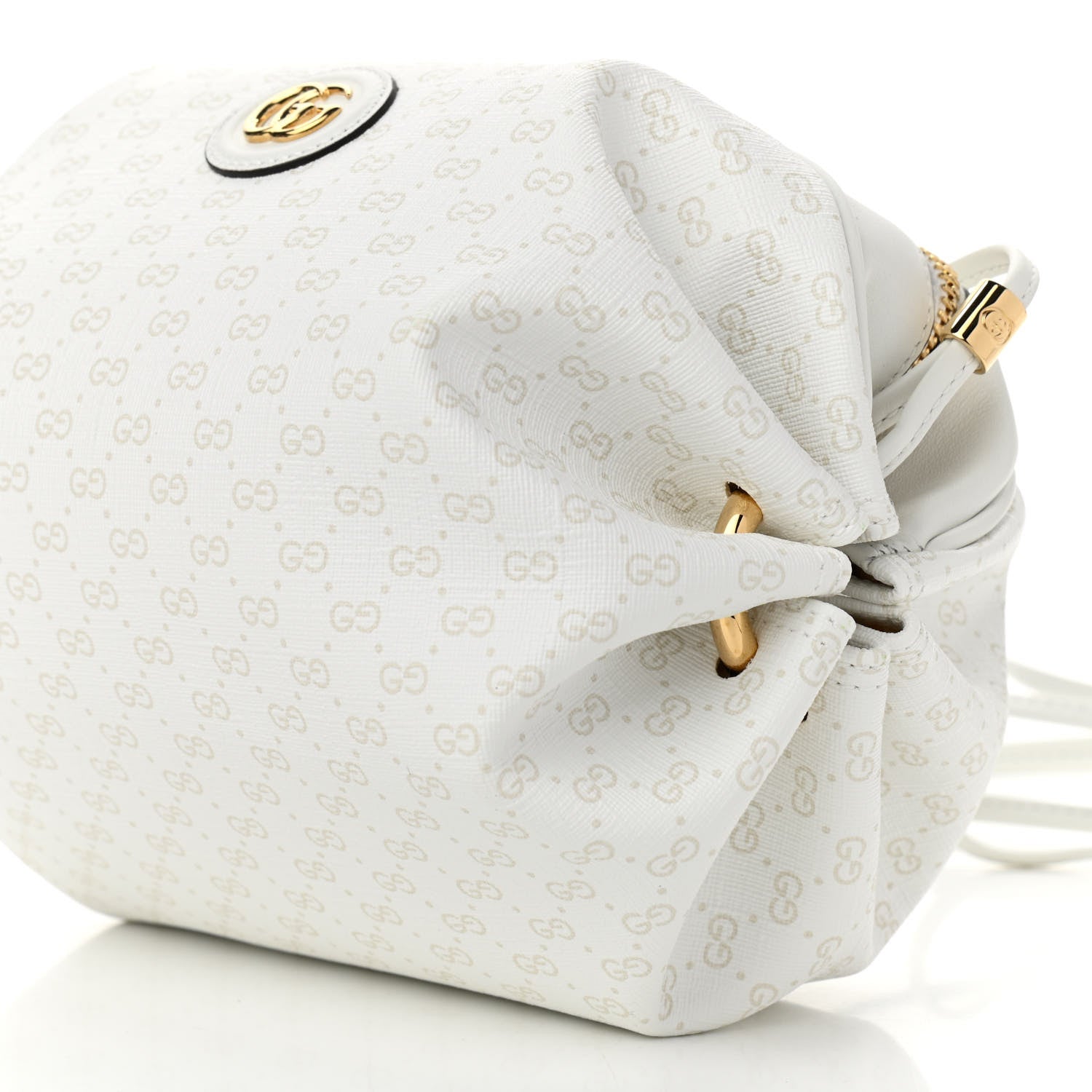 Gucci Mini Vintage GG Supreme Monogram GG New Candy Crossbody Great White 10 of 11