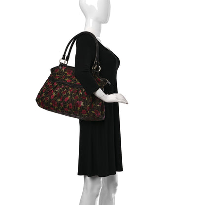 Fendi Zucca Rose Large Chef Shopper Tote Tobacco 3 of 14