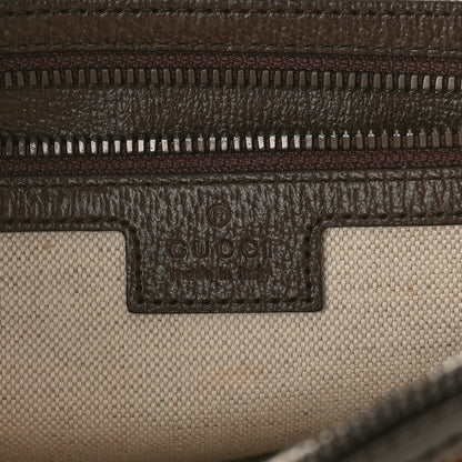 Gucci GG Supreme Monogram Web Small Ophidia Half Moon Hobo Brown 6 of 8