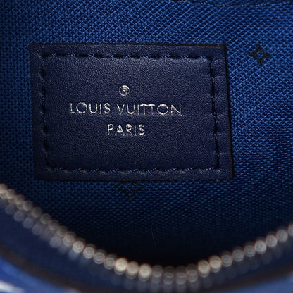 Louis Vuitton Monogram Escale Neverfull MM GM Pochette Blue 6 of 11