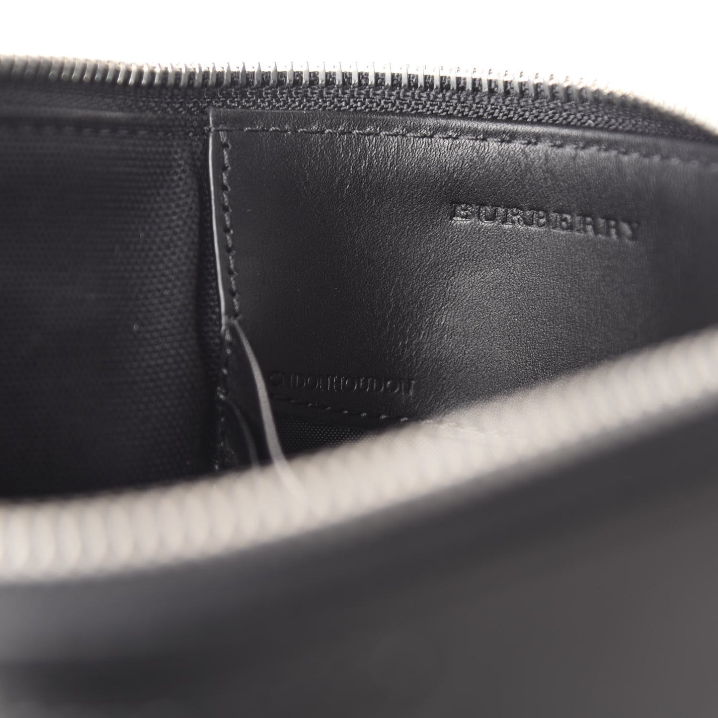 Mega Check Peyton Crossbody Clutch Bag Black