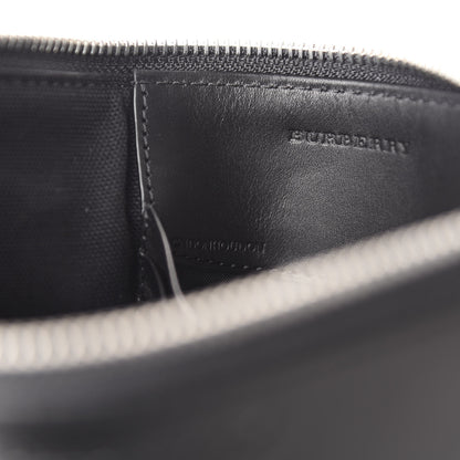 Burberry Mega Check Peyton Crossbody Clutch Bag Black 10 of 12