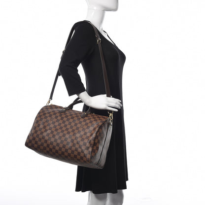 Louis Vuitton Damier Ebene Speedy Bandouliere 35 2 of 11