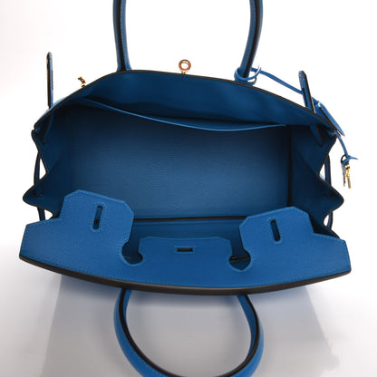 Hermes Epsom Birkin 30 Bleu Zanzibar 26 of 27
