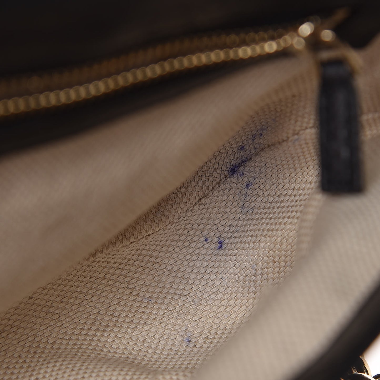 Pebbled Calfskin Medium Soho Flap Crossbody Black
