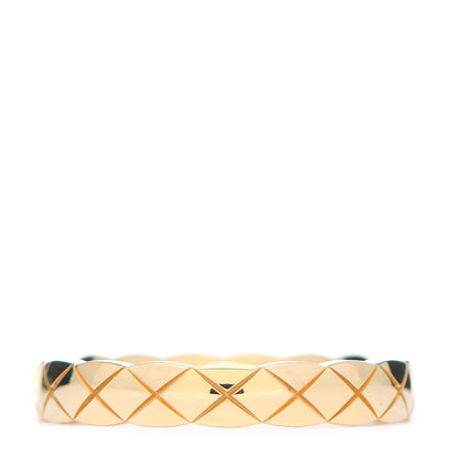 Chanel 18K Yellow Gold Mini Coco Crush Ring 50 5.25 1 of 5