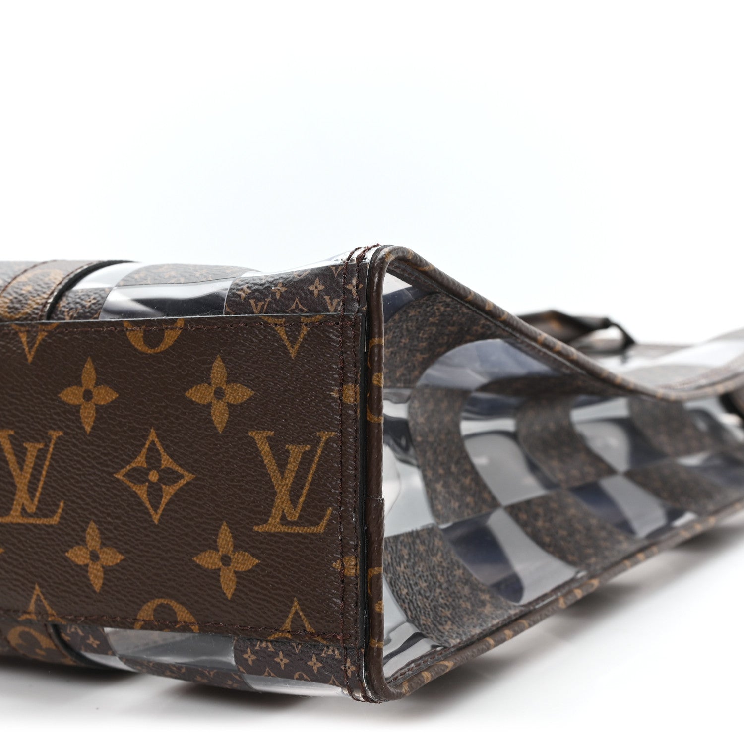Louis Vuitton PVC Monogram Chess Sac Plat 9 of 9