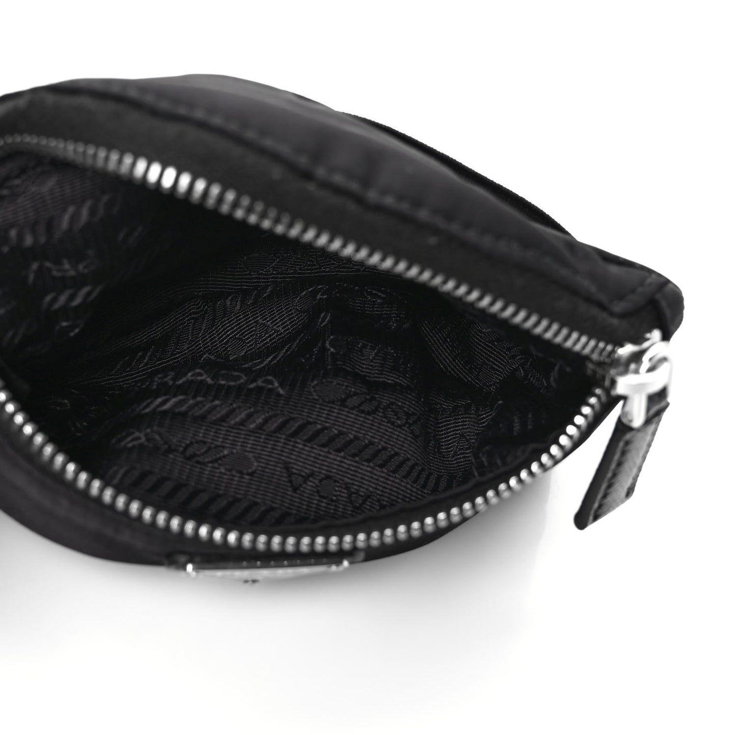 Tessuto Nylon Wrist Pouch Black