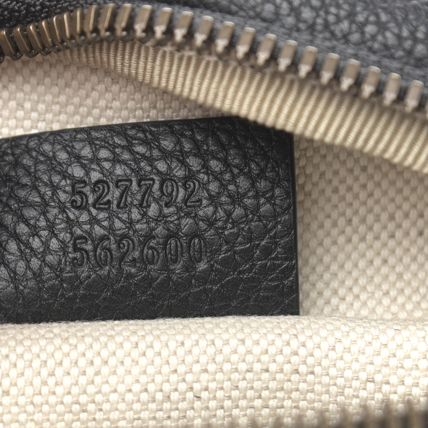 Grained Calfskin Small Logo Belt Bag Black