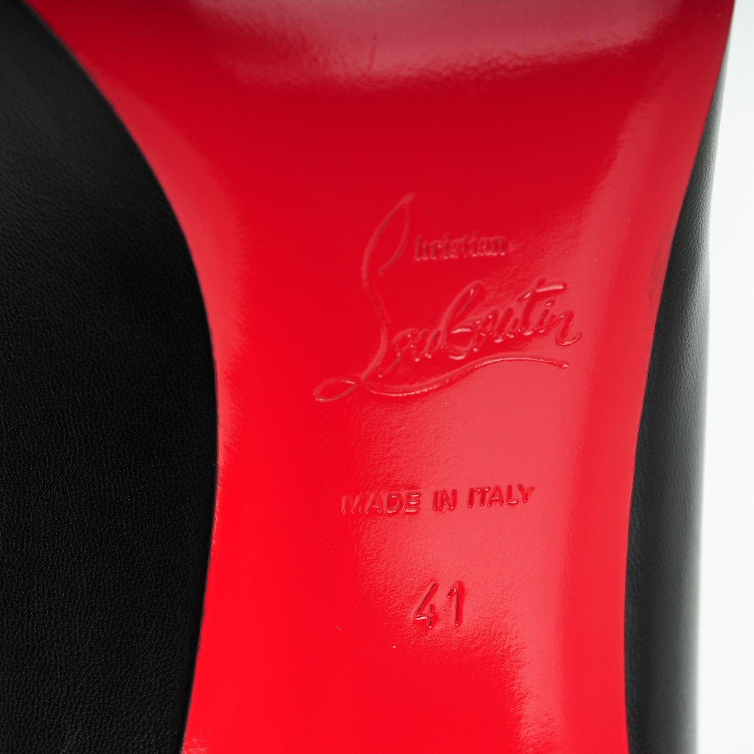 Christian Louboutin Kid Simple 85 Pumps 41 Black 6 of 7