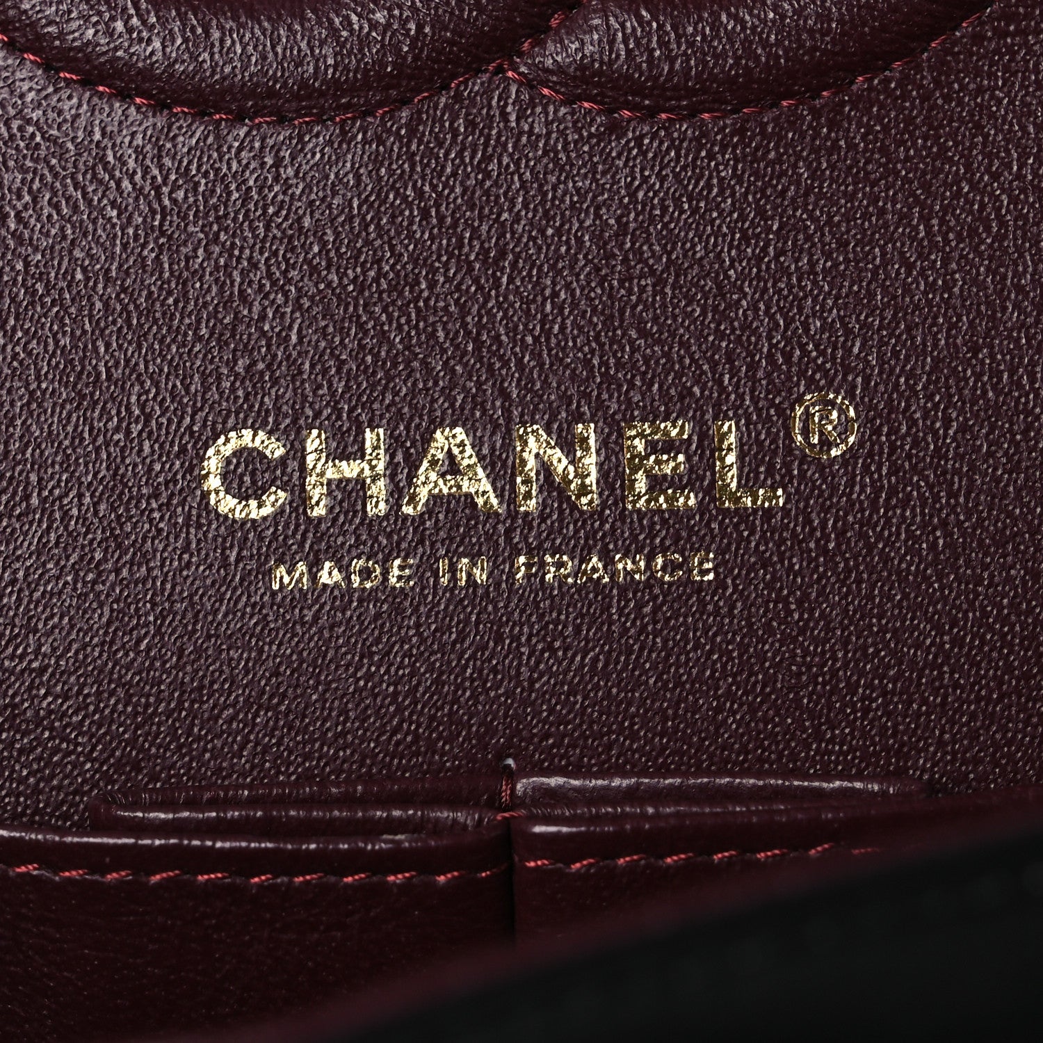 Chanel Lambskin Chevron Quilted Medium Double Flap Black 6 of 13
