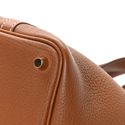 Hermes Taurillon Clemence Picotin Lock 18 PM Gold 10 of 14