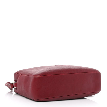 Saint Laurent Lambskin Monogram Small Lou Camera Bag Lipstick Red 4 of 12