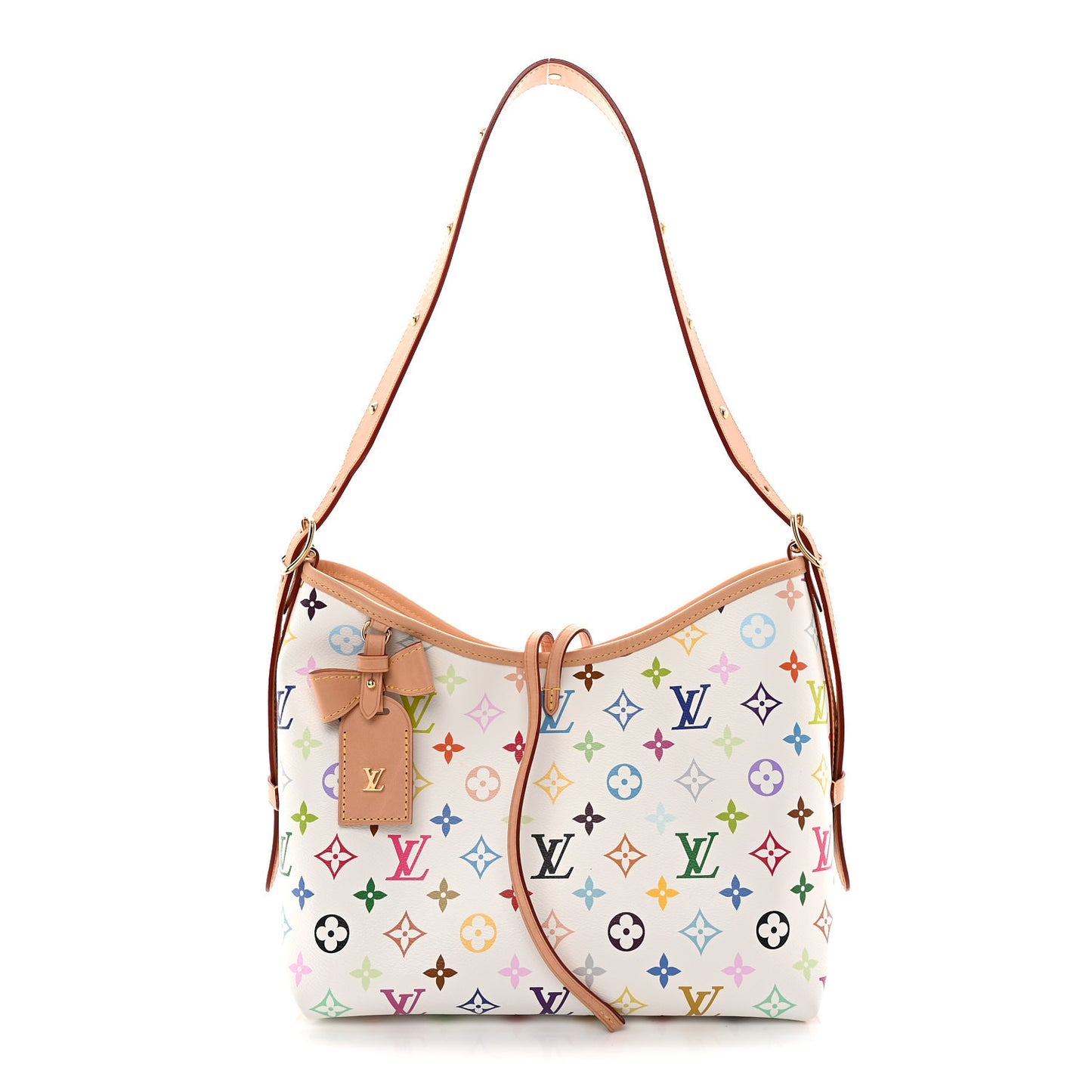 LV X TM Monogram Multicolor CarryAll PM White