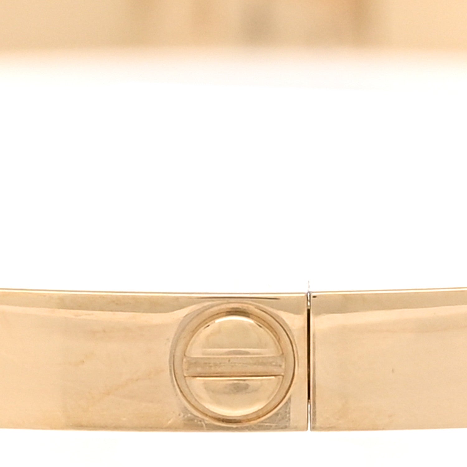Cartier 18K Yellow Gold 6 Diamond Small LOVE Bracelet 18 4 of 7