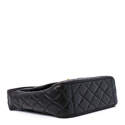 Chanel Lambskin Quilted CC Flap Shoulder Bag Black 4 of 13