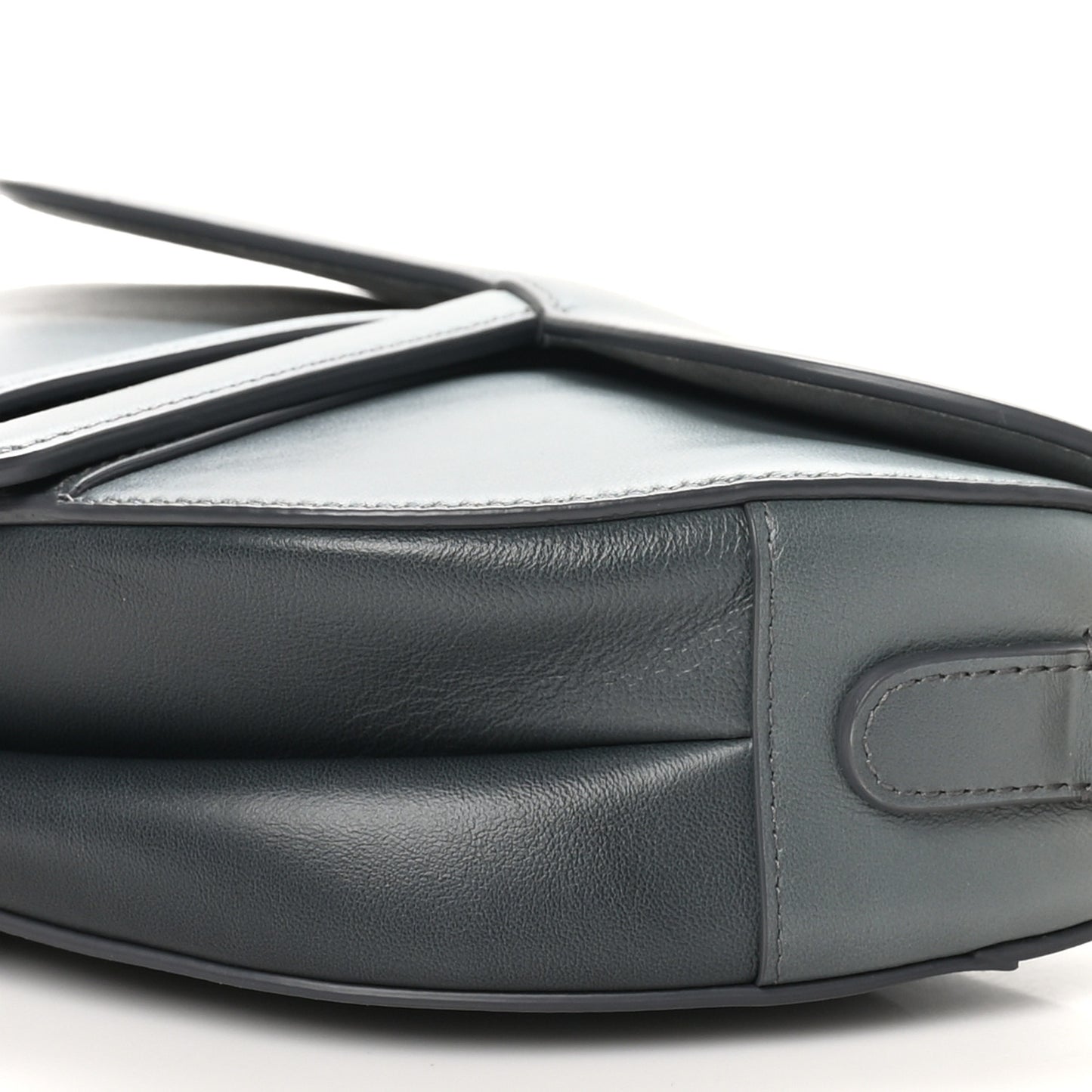Calfskin Saddle Bag Gris