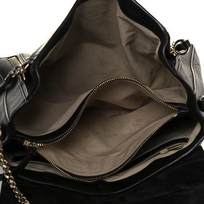 Chloe Calfskin Medium Faye Day Shoulder Bag Black 5 of 14