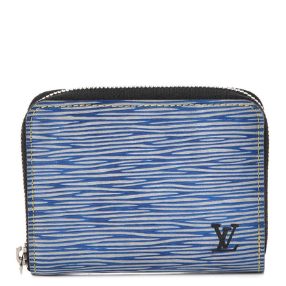 Louis Vuitton Epi Zippy Coin Purse Denim Light 1 of 8