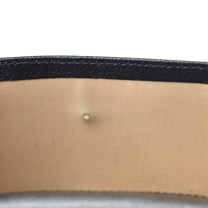 Christian Dior Goatskin Saddle Compact Wallet Black 9 of 11