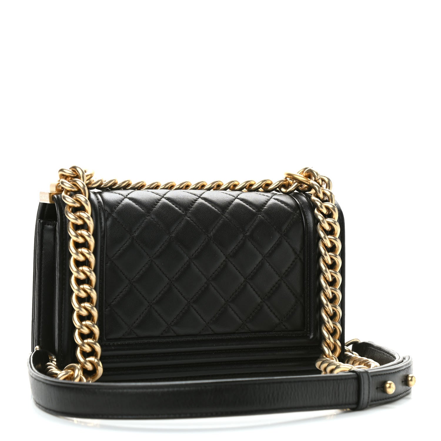 Chanel Calfskin Quilted Small Boy Flap Black 3 of 9