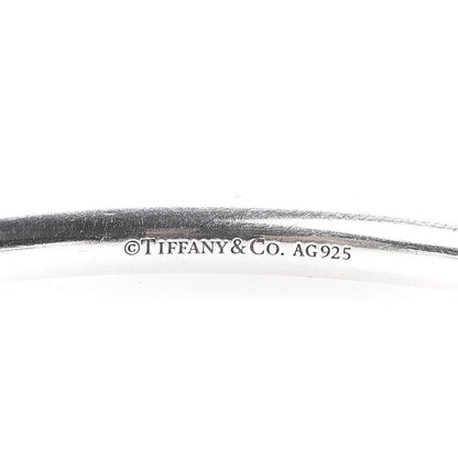 Tiffany Sterling Silver Return to Narrow Circle Edge Cuff Bracelet 4 of 5