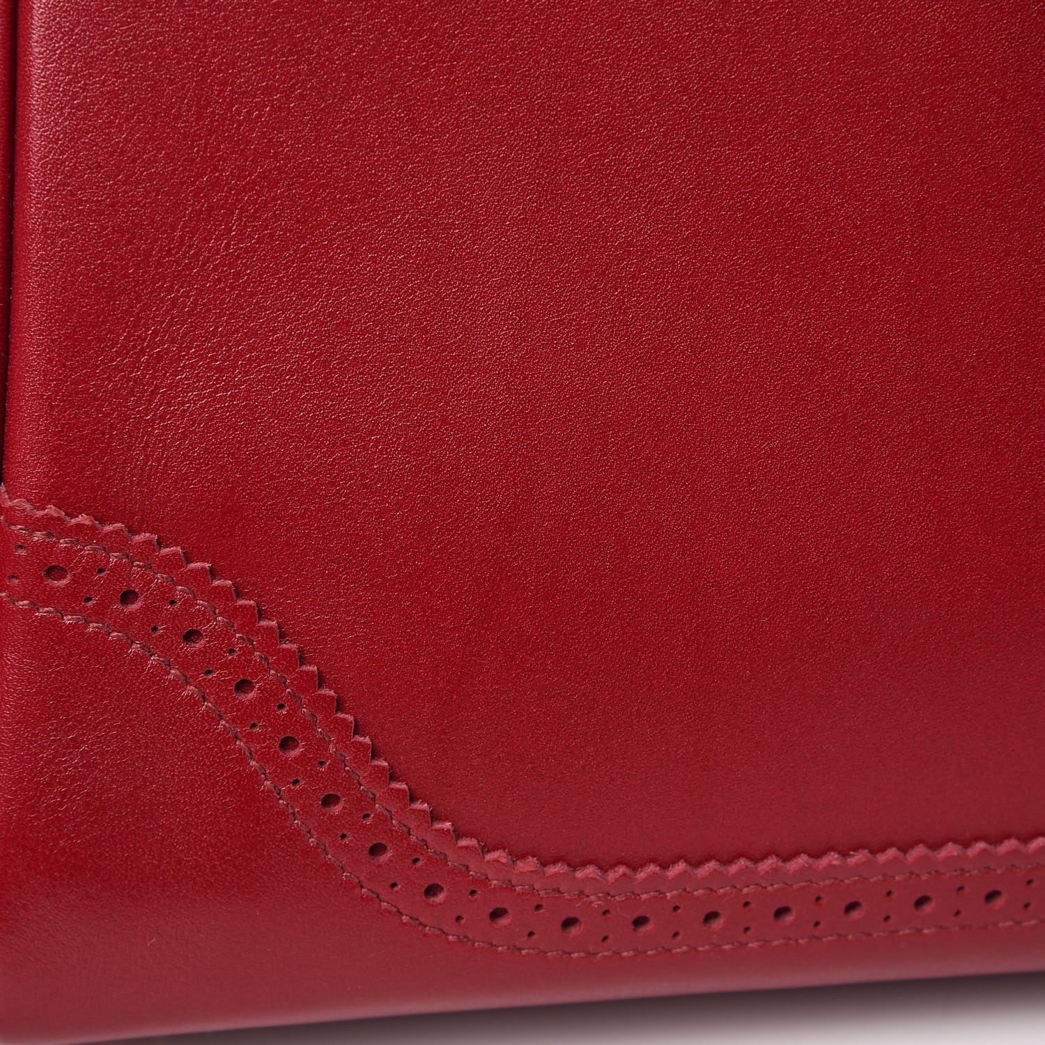 Hermes Tadelakt Ghillies Kelly 32 Rubis 38 of 39
