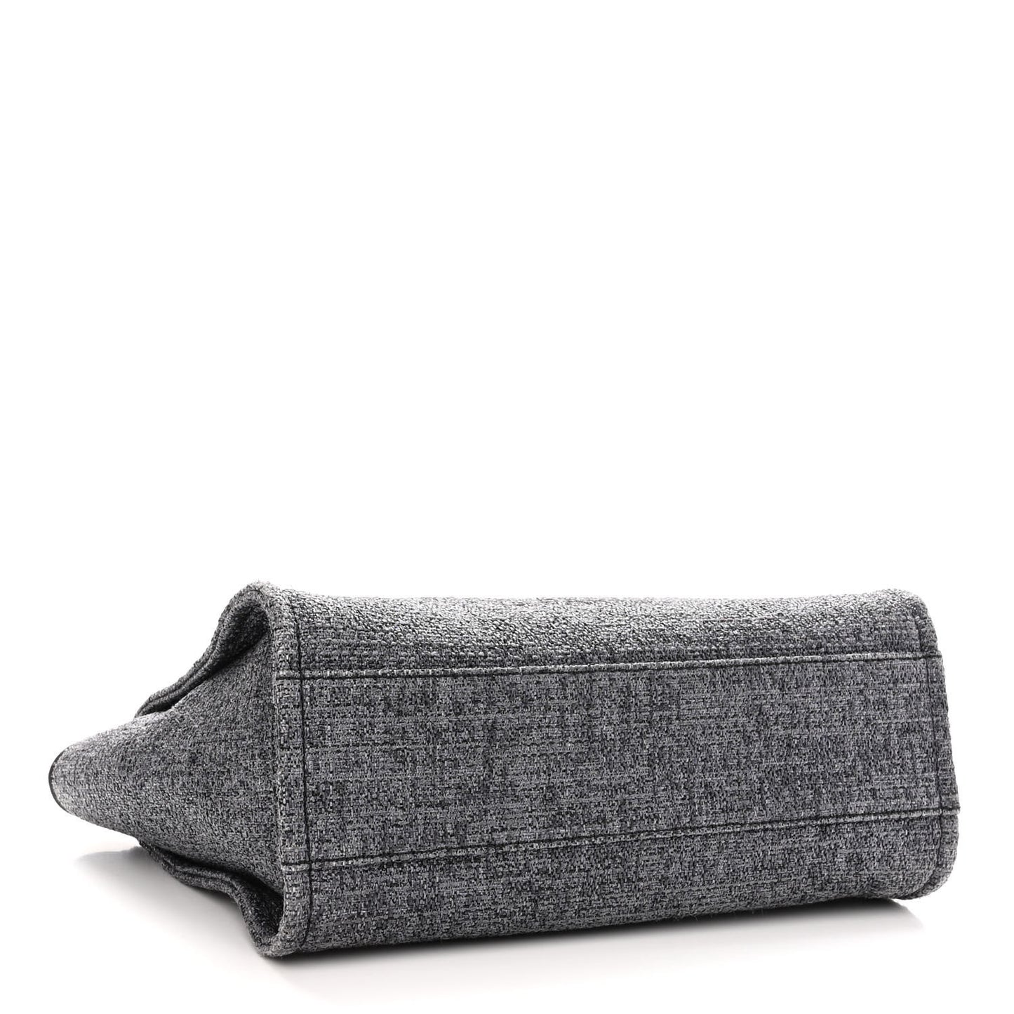 Lurex Boucle Small Deauville Tote Black