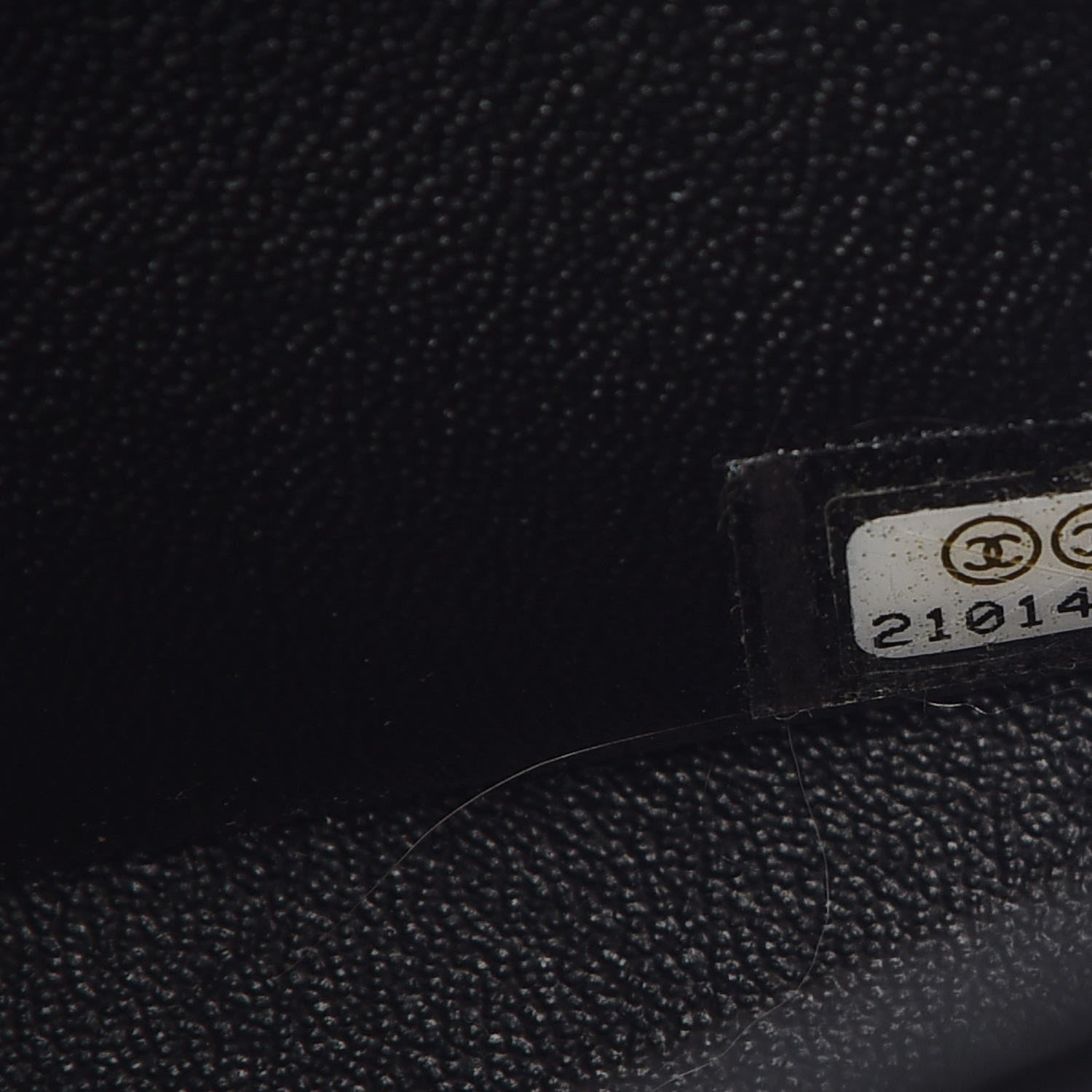 Chanel Lambskin Chevron Quilted Jumbo Double Flap So Black 8 of 10