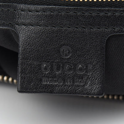 Gucci Monogram Web Pelham Studded Shoulder Bag Black 6 of 11