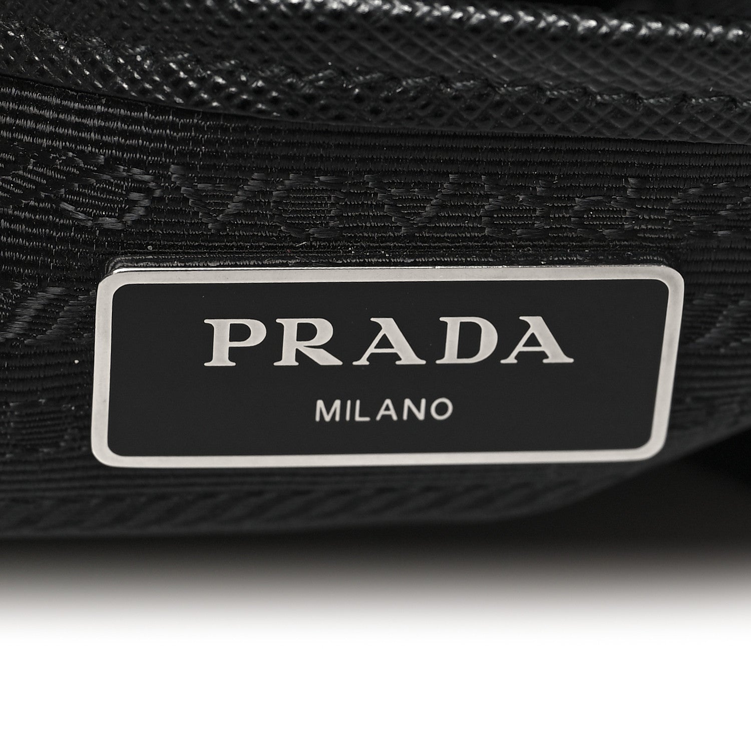 Prada Re-Nylon Saffiano Medium Backpack Black 8 of 11