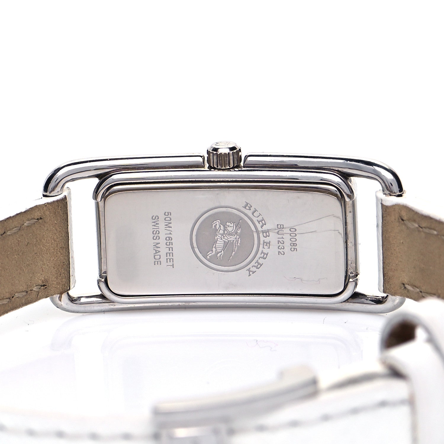 Burberry Stainless Steel Calfskin 16mm Quartz Watch BU1232 7 of 8