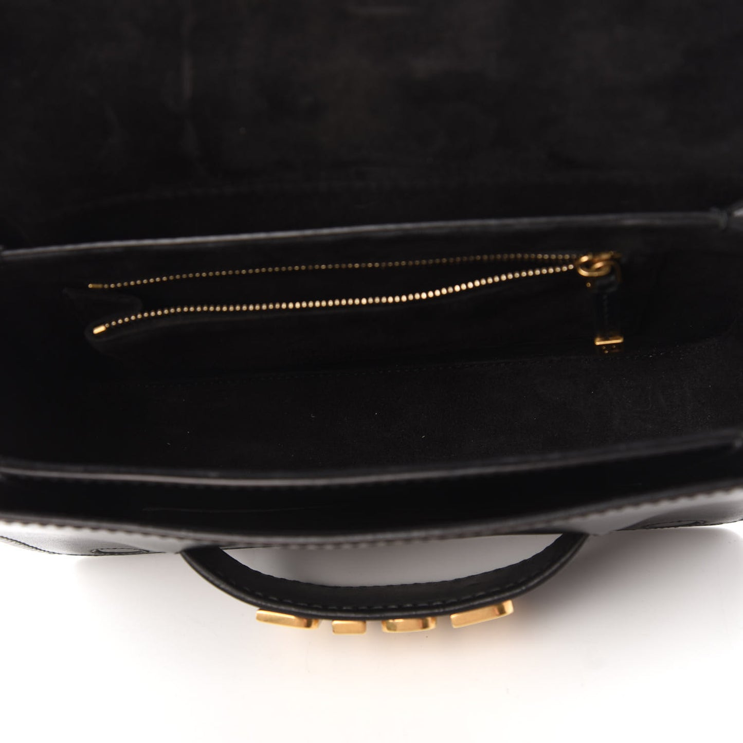 Smooth Calfskin Dio(r)evolution Flap Bag Black