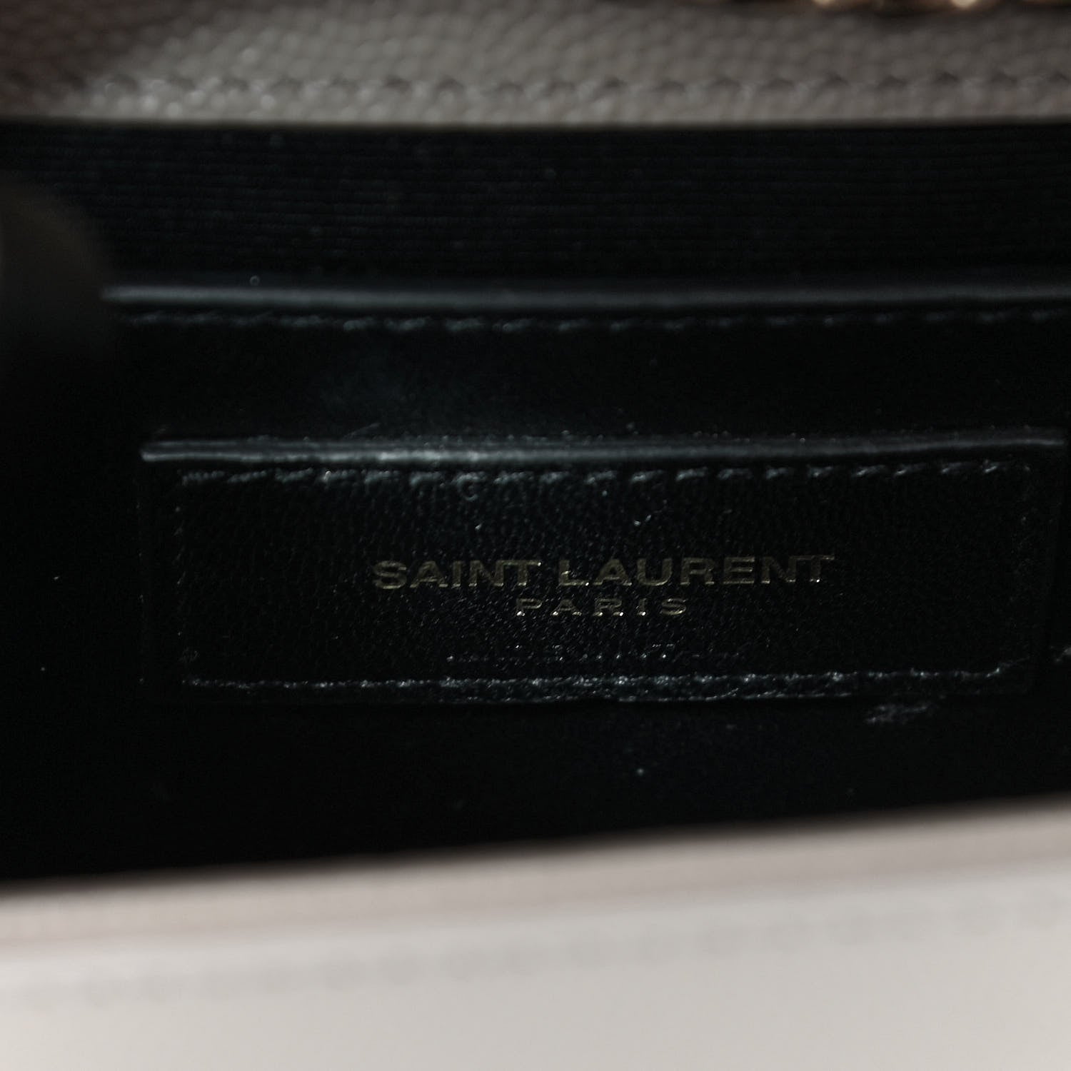 Saint Laurent Grain De Poudre Small Monogram Kate Satchel Beige 5 of 11
