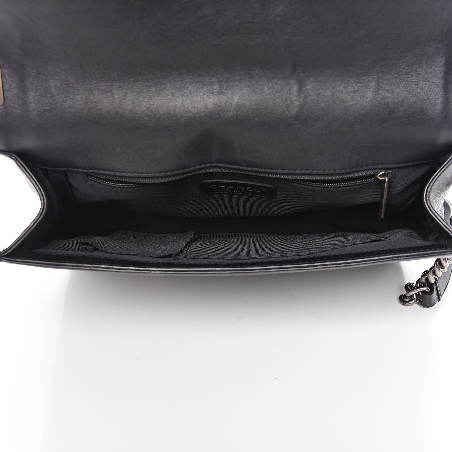 Chanel Calfskin Quilted Large Boy Flap Black 5 of 18