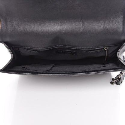 Chanel Calfskin Quilted Large Boy Flap Black 5 of 18