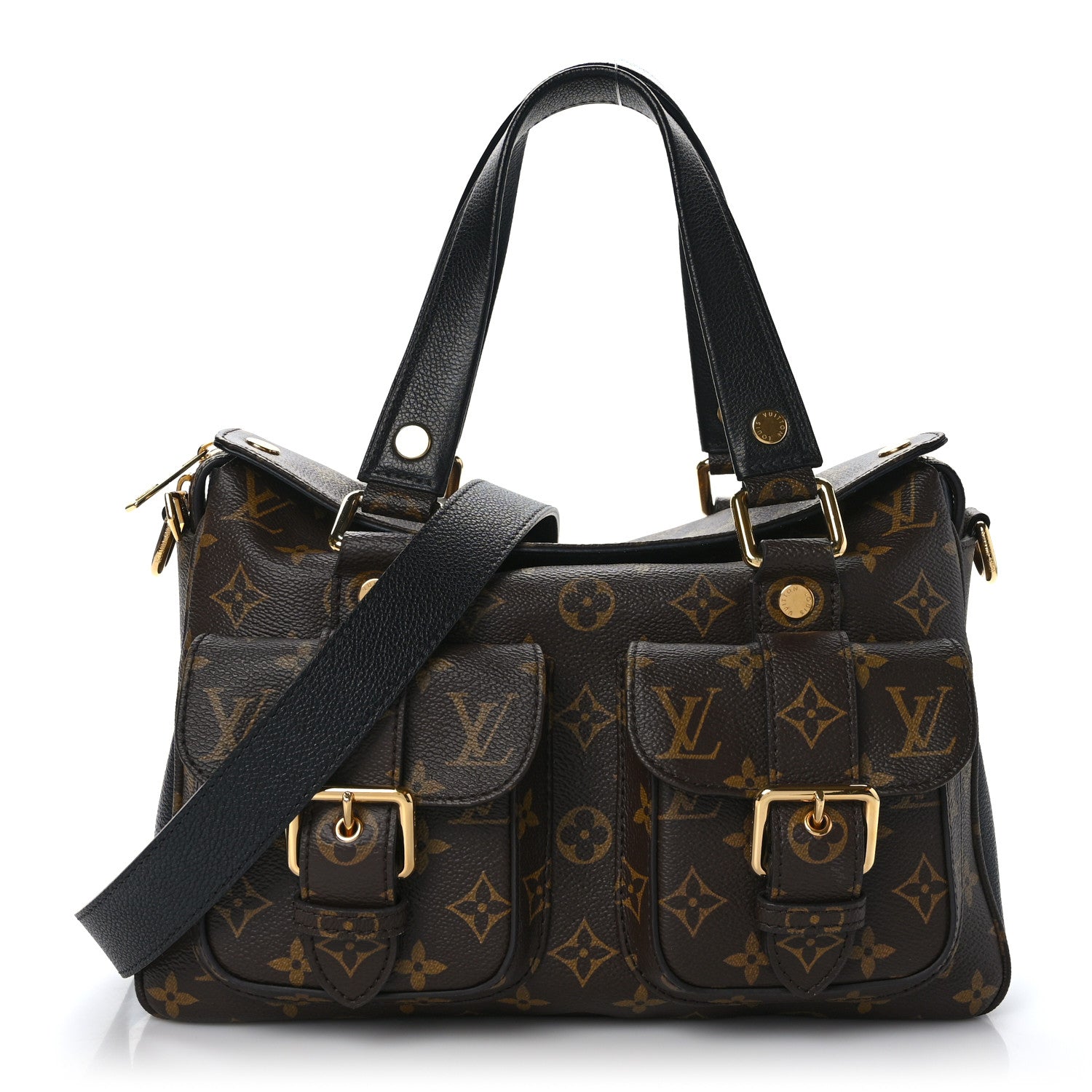 Louis Vuitton Monogram Manhattan NM Black 1 of 11